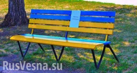 Это Украина: в парке Одессы за ночь украли 100 скамеек, установленных вечером