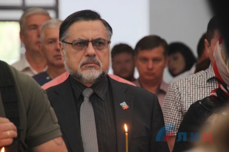 И.о. Главы ЛНР принял участие в панихиде по Александру Захарченко (ФОТО)