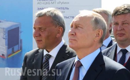 Путин принял участие в церемонии закладки первого танкера «Афрамакс» на Дальнем Востоке (ФОТО, ВИДЕО)