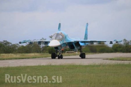 Грозная сила России: Десятки боевых самолётов ВКС переброшены в Крым для ракетно-бомбовых ударов (ФОТО)