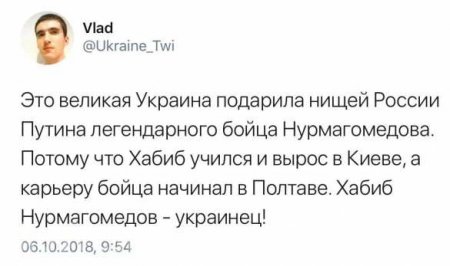 «Хабиб наш!» — на Украине заявили о правах на Нурмагомедова (ФОТО)