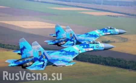 Истребитель Су-27 победил F-15 в воздушном бою над Украиной (ВИДЕО)