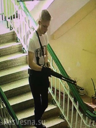 В Сети появились снимки террориста в колледже Керчи (ФОТО, ОБНОВЛЕНО)