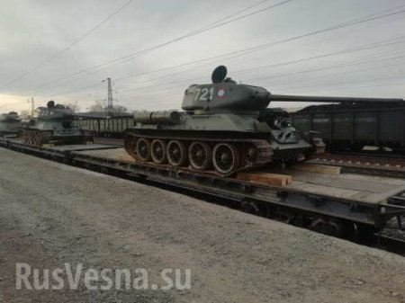 Лаос вернул России тридцать танков Т-34 (+ФОТО, ВИДЕО)