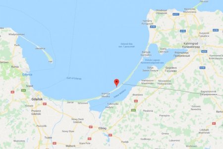 Польша объявила о строительстве острова в Калининградском заливе (КАРТА)