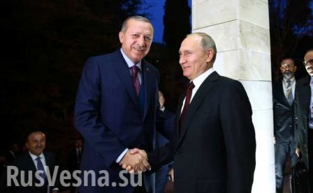 О чём Путин и Эрдоган говорили в Кремле