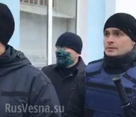 Неонацисты напали на кандидата в президенты Украины (ФОТО, ВИДЕО)