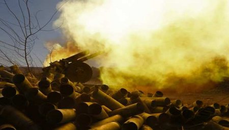 Колонна военной техники Азербайджана уничтожена на южном направлении (ВИДЕО)