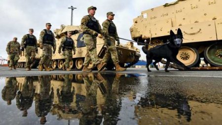 Американские военные пострадали на учениях в Эстонии