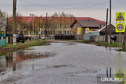 Притобольный округ освободился от воды. Фото