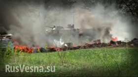 Сожженная техника, воронки, трупы - разгром колонны ВСУ под Литугино (видео)