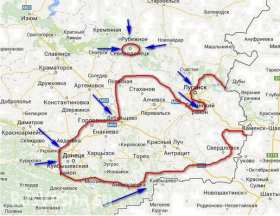 Сводка ЛНР за первую половину дня: Враг атакует Северодонецк тремя танковыми колоннами