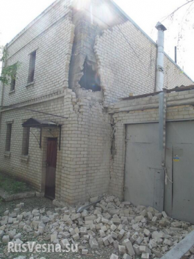 «Они ведь даже бежать не могли...» — украинская артиллерия расстреляла дом престарелых в Луганске