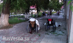 Материалы для трибунала: Луганск, расстрелянный дом престарелых, слезы и кровь (фото/видео 18+)