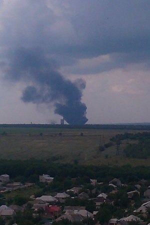 Срочно: По Луганску нанесен авиаудар