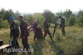 Активизировались разведывательно-диверсионные группы ополчения, 7 позиций украинских войск ночью были обстреляны