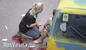 Задержан мужчина, бросивший гранату на Европейской площади Киева, — МВД