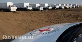 Российский гуманитарный груз для Донбасса признан гуманитарным