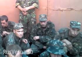 Больше сотни украинских cиловиков сдались сегодня ополченцам в районе Старобешево