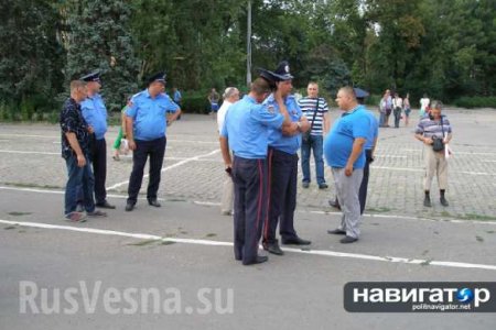 Одесса не сдается - активисты Куликова поля вступили в открытый конфликт с милицией (фото)