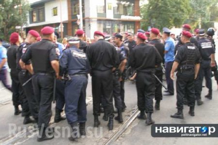 Одесса не сдается - активисты Куликова поля вступили в открытый конфликт с милицией (фото)