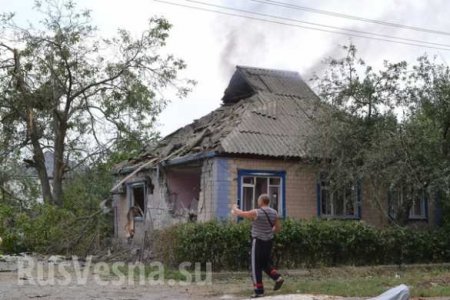 Харцызск, ДНР, 18 августа, последствия обстрелов карателей (фото, видео)