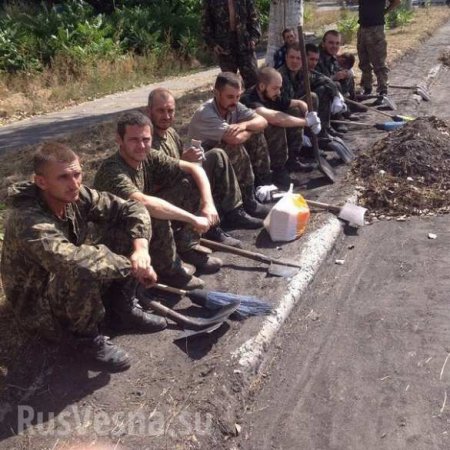 Украинские каратели на службе обществу (фото)