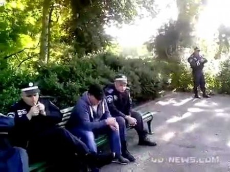 Одесса. Реакция милиции на нацистское приветствие