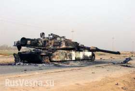 Бахмутка: в результате попытки прорыва у Смелого был уничтожен украинский танк (видео)