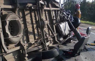 Под Киевом автомобиль с бюллетенями попал в ДТП
