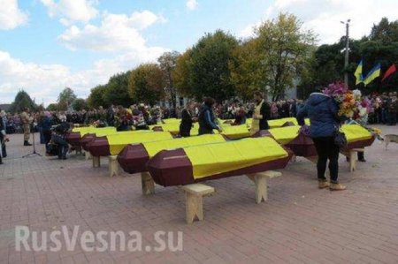 В Запорожье: более 50 тел боевиков Украины похоронили безымянными