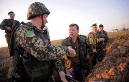 Крупный отряд боевиков батальона Ляшко «Украина» попал в засаду