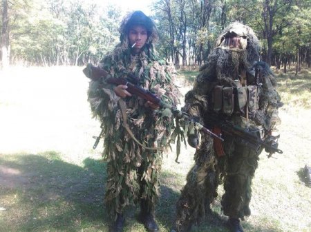 Снайперская винтовка Мосина у армии ДНР