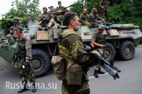 Сводка: идут бои, в Станице Луганской казаки угнали танк у пьяных солдату ВСУ