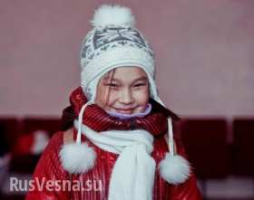 9-летняя Карина Белоног убита фашистами в Горловке... (видео Г. Филлипса)