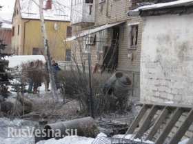 Донецк: ночь прошла напряженно, многочисленные повреждения жилых домов и коммуникаций
