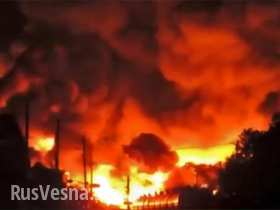 МОЛНИЯ: Славяносербск в огне после обстрела «градами» ВСУ, у Бахмутки идут интенсивные бои