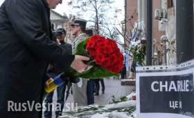 Лицемерная скорбь украинского президента и журналистов по убитым французам (видео А. Шария)