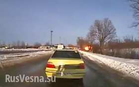 Людей в автобусе под Волновахой подорвали миной ВСУ (видео взрыва)