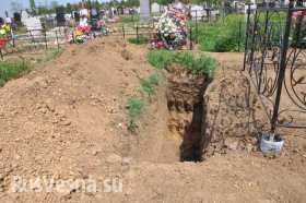 «Могилизация-2014»: большое кладбище под Днепропетровском пополнятся новыми могилами бойцов «АТО» (видео)