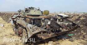 Сводка: при штурме аэропорта уничтожено 4 танка, 1 БМП и 15 оккупантов