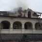 Горловка: обстрелян Богоявленский собор, сожжена трапезная, в которой бесплатно кормили людей (ВИДЕО+ФОТО)