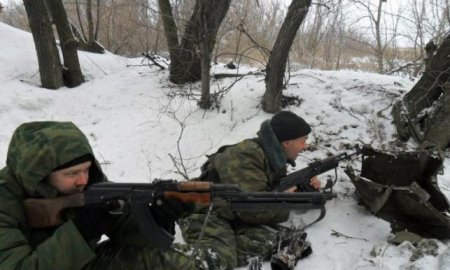 Каратели сообщили об обстрелах своих позиций в Донбассе 57 раз за день