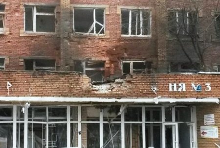 В Донецке обстреляна больница. Ранены хирург и пять пациентов