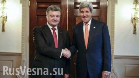 Керри и Порошенко сделали совместное заявление о переговорах в Киеве (ВИДЕО)