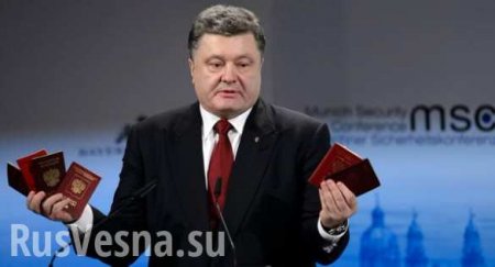 Киев не смог представить копии показанных Порошенко российских документов, — МИД РФ