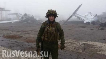 Донецкий аэропорт: руины и обломки самолетов (ВИДЕО)