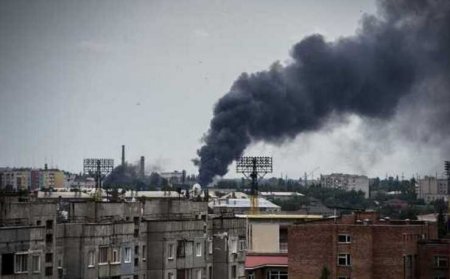 В ЛНР Украинские каратели нанесли удар по Зоринску, есть жертвы
