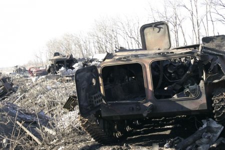 Подробности встречного танкового боя под Дебальцево в ночь на 18 февраля (ВИДЕО, ФОТО)