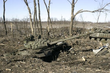 Подробности встречного танкового боя под Дебальцево в ночь на 18 февраля (ВИДЕО, ФОТО)